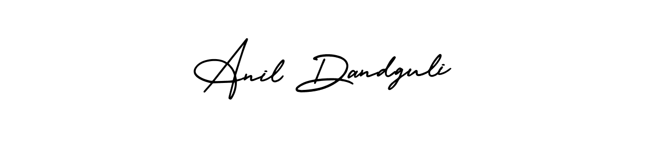 Anil Dandguli stylish signature style. Best Handwritten Sign (AmerikaSignatureDemo-Regular) for my name. Handwritten Signature Collection Ideas for my name Anil Dandguli. Anil Dandguli signature style 3 images and pictures png