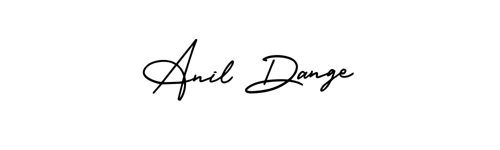 Use a signature maker to create a handwritten signature online. With this signature software, you can design (AmerikaSignatureDemo-Regular) your own signature for name Anil Dange. Anil Dange signature style 3 images and pictures png