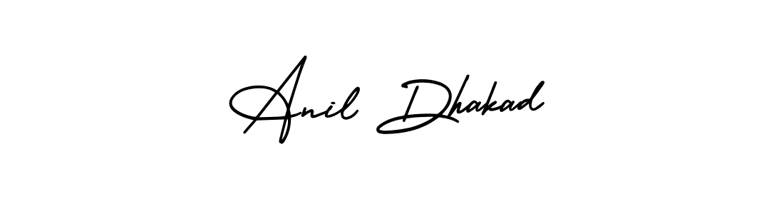 Also You can easily find your signature by using the search form. We will create Anil Dhakad name handwritten signature images for you free of cost using AmerikaSignatureDemo-Regular sign style. Anil Dhakad signature style 3 images and pictures png