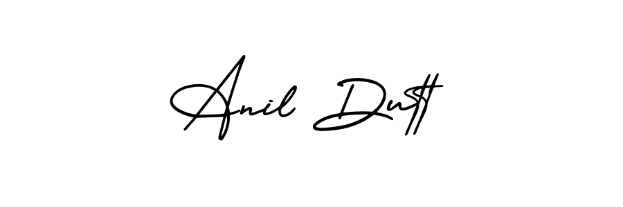 This is the best signature style for the Anil Dutt name. Also you like these signature font (AmerikaSignatureDemo-Regular). Mix name signature. Anil Dutt signature style 3 images and pictures png