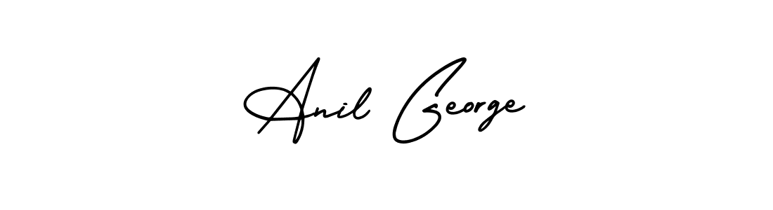 Also You can easily find your signature by using the search form. We will create Anil George name handwritten signature images for you free of cost using AmerikaSignatureDemo-Regular sign style. Anil George signature style 3 images and pictures png
