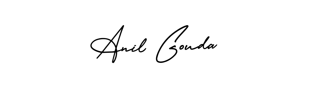 if you are searching for the best signature style for your name Anil Gouda. so please give up your signature search. here we have designed multiple signature styles  using AmerikaSignatureDemo-Regular. Anil Gouda signature style 3 images and pictures png