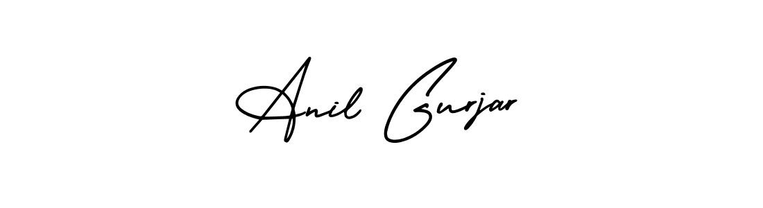 AmerikaSignatureDemo-Regular is a professional signature style that is perfect for those who want to add a touch of class to their signature. It is also a great choice for those who want to make their signature more unique. Get Anil Gurjar name to fancy signature for free. Anil Gurjar signature style 3 images and pictures png