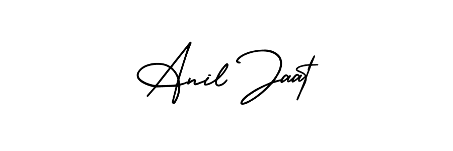 Make a short Anil Jaat signature style. Manage your documents anywhere anytime using AmerikaSignatureDemo-Regular. Create and add eSignatures, submit forms, share and send files easily. Anil Jaat signature style 3 images and pictures png