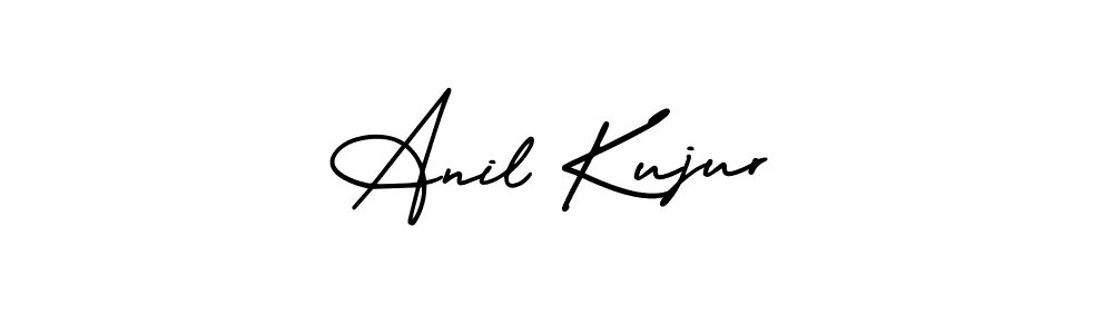 Also You can easily find your signature by using the search form. We will create Anil Kujur name handwritten signature images for you free of cost using AmerikaSignatureDemo-Regular sign style. Anil Kujur signature style 3 images and pictures png