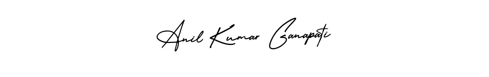 Create a beautiful signature design for name Anil Kumar Ganapati. With this signature (AmerikaSignatureDemo-Regular) fonts, you can make a handwritten signature for free. Anil Kumar Ganapati signature style 3 images and pictures png