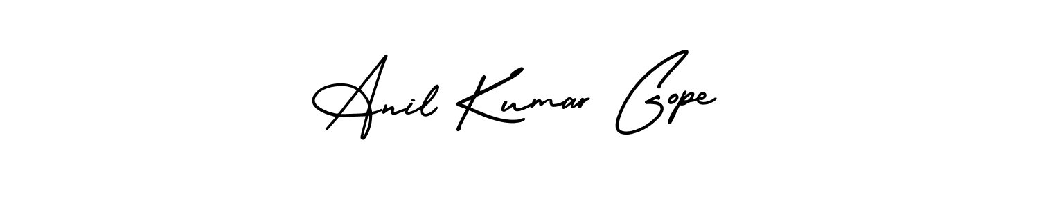 Make a beautiful signature design for name Anil Kumar Gope. Use this online signature maker to create a handwritten signature for free. Anil Kumar Gope signature style 3 images and pictures png