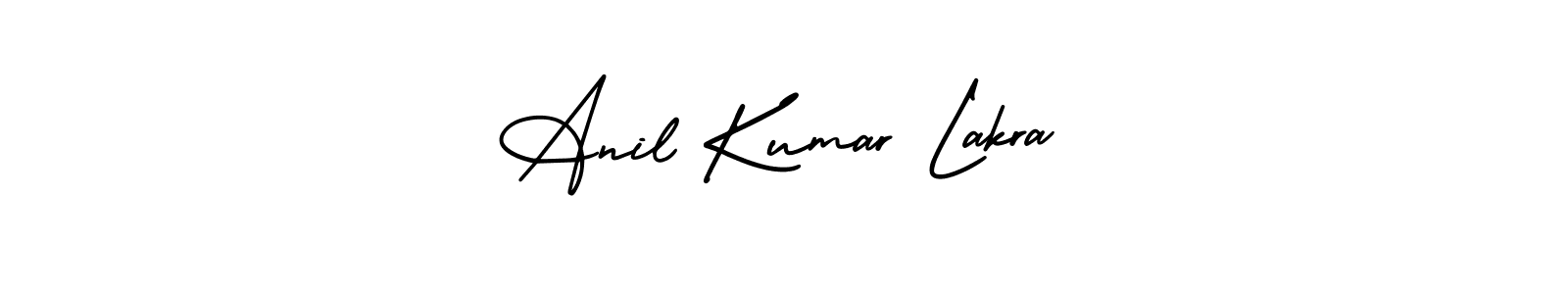 Similarly AmerikaSignatureDemo-Regular is the best handwritten signature design. Signature creator online .You can use it as an online autograph creator for name Anil Kumar Lakra. Anil Kumar Lakra signature style 3 images and pictures png