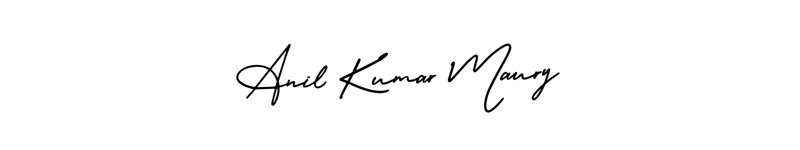 Make a beautiful signature design for name Anil Kumar Maury. Use this online signature maker to create a handwritten signature for free. Anil Kumar Maury signature style 3 images and pictures png