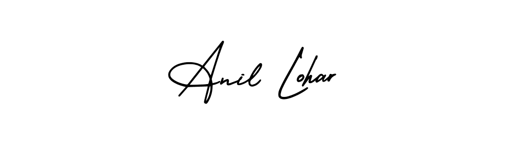 Create a beautiful signature design for name Anil Lohar. With this signature (AmerikaSignatureDemo-Regular) fonts, you can make a handwritten signature for free. Anil Lohar signature style 3 images and pictures png