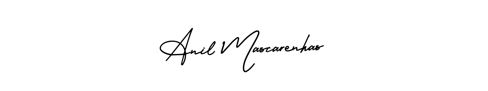 Make a beautiful signature design for name Anil Mascarenhas. Use this online signature maker to create a handwritten signature for free. Anil Mascarenhas signature style 3 images and pictures png