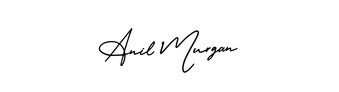 The best way (AmerikaSignatureDemo-Regular) to make a short signature is to pick only two or three words in your name. The name Anil Murgan include a total of six letters. For converting this name. Anil Murgan signature style 3 images and pictures png