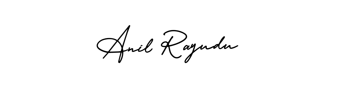 How to make Anil Rayudu signature? AmerikaSignatureDemo-Regular is a professional autograph style. Create handwritten signature for Anil Rayudu name. Anil Rayudu signature style 3 images and pictures png