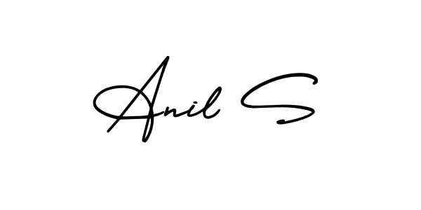 Best and Professional Signature Style for Anil S. AmerikaSignatureDemo-Regular Best Signature Style Collection. Anil S signature style 3 images and pictures png