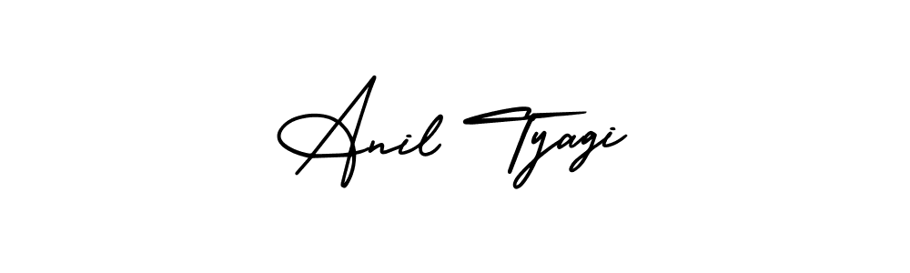 if you are searching for the best signature style for your name Anil Tyagi. so please give up your signature search. here we have designed multiple signature styles  using AmerikaSignatureDemo-Regular. Anil Tyagi signature style 3 images and pictures png