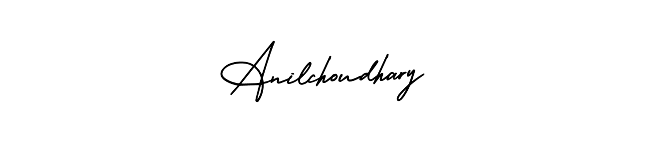 Also You can easily find your signature by using the search form. We will create Anilchoudhary name handwritten signature images for you free of cost using AmerikaSignatureDemo-Regular sign style. Anilchoudhary signature style 3 images and pictures png