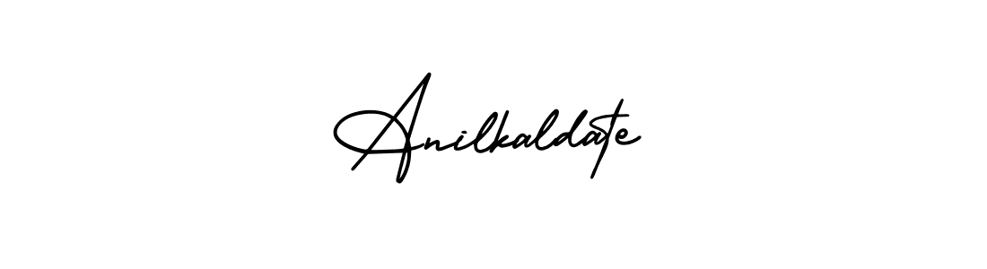 Design your own signature with our free online signature maker. With this signature software, you can create a handwritten (AmerikaSignatureDemo-Regular) signature for name Anilkaldate. Anilkaldate signature style 3 images and pictures png