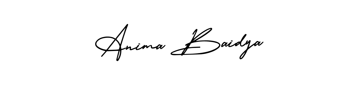 Here are the top 10 professional signature styles for the name Anima Baidya. These are the best autograph styles you can use for your name. Anima Baidya signature style 3 images and pictures png