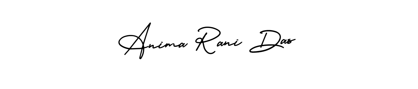 Make a beautiful signature design for name Anima Rani Das. With this signature (AmerikaSignatureDemo-Regular) style, you can create a handwritten signature for free. Anima Rani Das signature style 3 images and pictures png