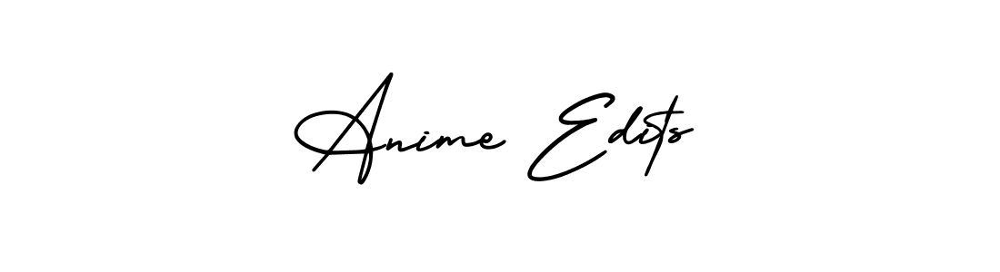 Create a beautiful signature design for name Anime Edits. With this signature (AmerikaSignatureDemo-Regular) fonts, you can make a handwritten signature for free. Anime Edits signature style 3 images and pictures png