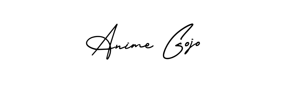 Make a beautiful signature design for name Anime Gojo. Use this online signature maker to create a handwritten signature for free. Anime Gojo signature style 3 images and pictures png