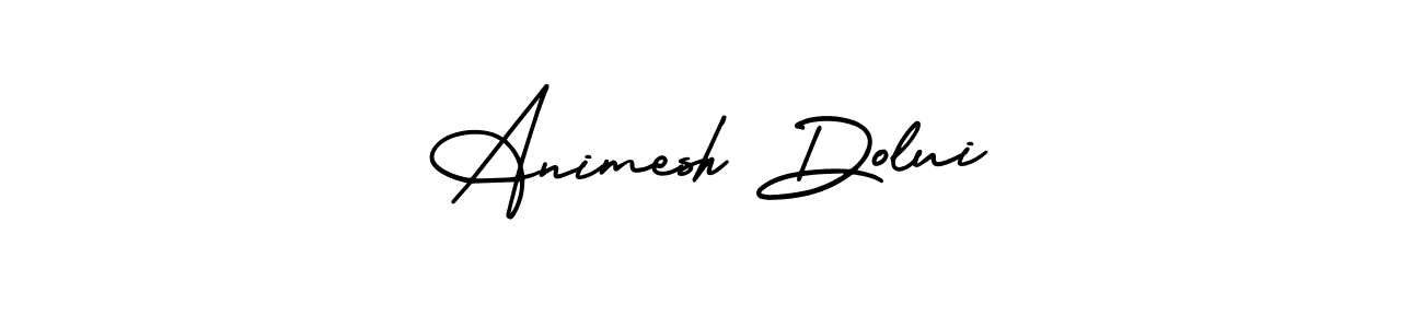 How to Draw Animesh Dolui signature style? AmerikaSignatureDemo-Regular is a latest design signature styles for name Animesh Dolui. Animesh Dolui signature style 3 images and pictures png