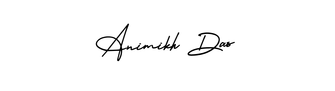 Also we have Animikh Das name is the best signature style. Create professional handwritten signature collection using AmerikaSignatureDemo-Regular autograph style. Animikh Das signature style 3 images and pictures png