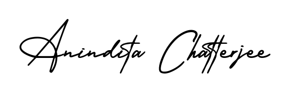 Check out images of Autograph of Anindita Chatterjee name. Actor Anindita Chatterjee Signature Style. AmerikaSignatureDemo-Regular is a professional sign style online. Anindita Chatterjee signature style 3 images and pictures png
