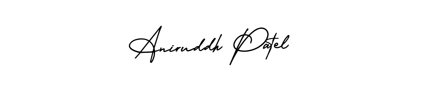 if you are searching for the best signature style for your name Aniruddh Patel. so please give up your signature search. here we have designed multiple signature styles  using AmerikaSignatureDemo-Regular. Aniruddh Patel signature style 3 images and pictures png