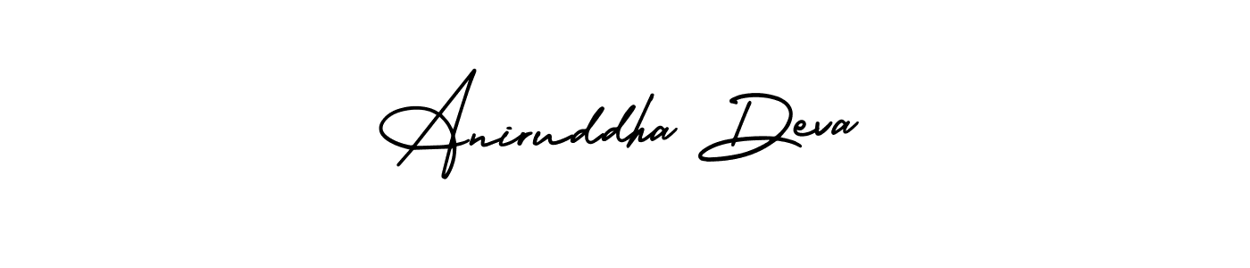 How to Draw Aniruddha Deva signature style? AmerikaSignatureDemo-Regular is a latest design signature styles for name Aniruddha Deva. Aniruddha Deva signature style 3 images and pictures png