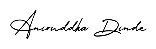 Also You can easily find your signature by using the search form. We will create Aniruddha Dinde name handwritten signature images for you free of cost using AmerikaSignatureDemo-Regular sign style. Aniruddha Dinde signature style 3 images and pictures png