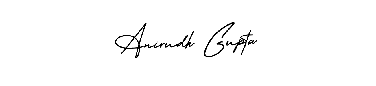 Make a beautiful signature design for name Anirudh Gupta. Use this online signature maker to create a handwritten signature for free. Anirudh Gupta signature style 3 images and pictures png