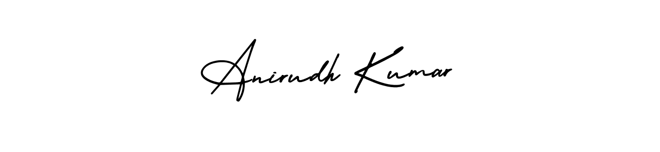 Create a beautiful signature design for name Anirudh Kumar. With this signature (AmerikaSignatureDemo-Regular) fonts, you can make a handwritten signature for free. Anirudh Kumar signature style 3 images and pictures png