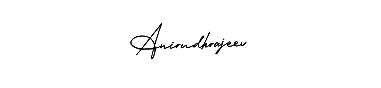 Design your own signature with our free online signature maker. With this signature software, you can create a handwritten (AmerikaSignatureDemo-Regular) signature for name Anirudhrajeev. Anirudhrajeev signature style 3 images and pictures png