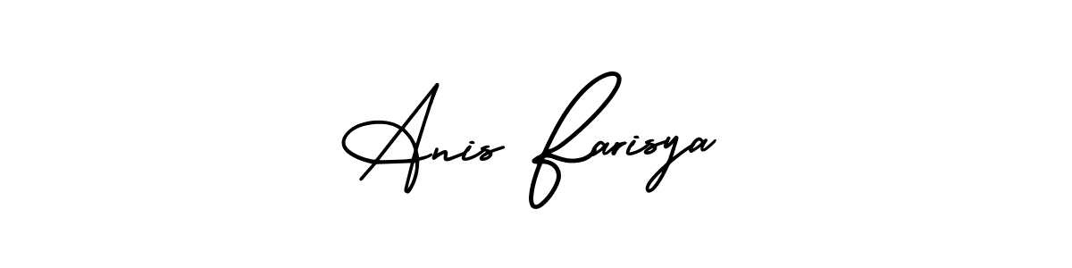 Here are the top 10 professional signature styles for the name Anis Farisya. These are the best autograph styles you can use for your name. Anis Farisya signature style 3 images and pictures png