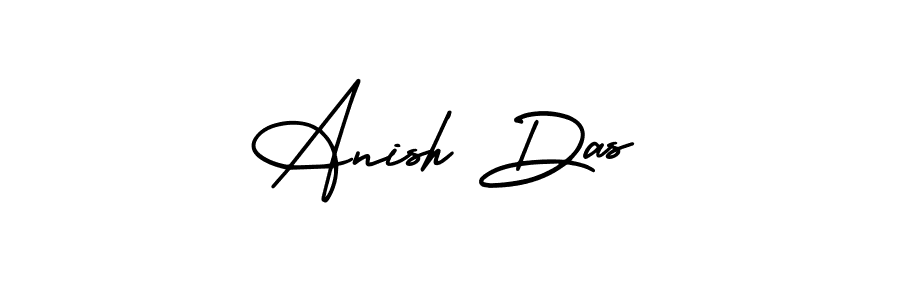 Make a beautiful signature design for name Anish Das. Use this online signature maker to create a handwritten signature for free. Anish Das signature style 3 images and pictures png