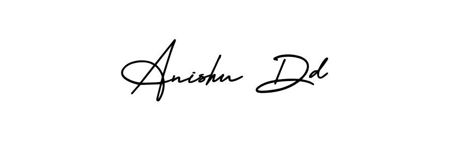 Create a beautiful signature design for name Anishu Dd. With this signature (AmerikaSignatureDemo-Regular) fonts, you can make a handwritten signature for free. Anishu Dd signature style 3 images and pictures png