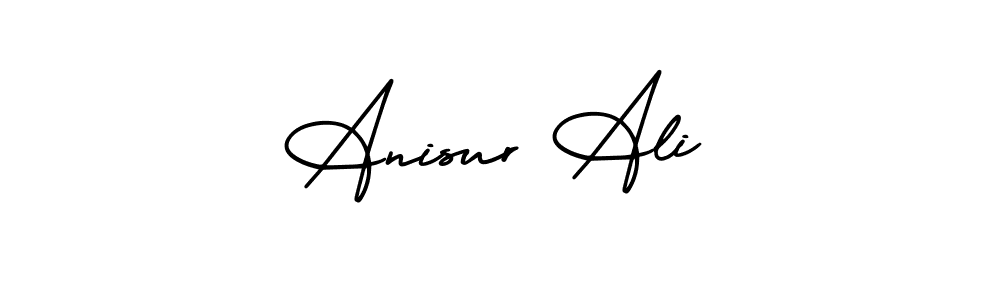 Create a beautiful signature design for name Anisur Ali. With this signature (AmerikaSignatureDemo-Regular) fonts, you can make a handwritten signature for free. Anisur Ali signature style 3 images and pictures png