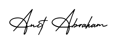 Anit Abraham stylish signature style. Best Handwritten Sign (AmerikaSignatureDemo-Regular) for my name. Handwritten Signature Collection Ideas for my name Anit Abraham. Anit Abraham signature style 3 images and pictures png