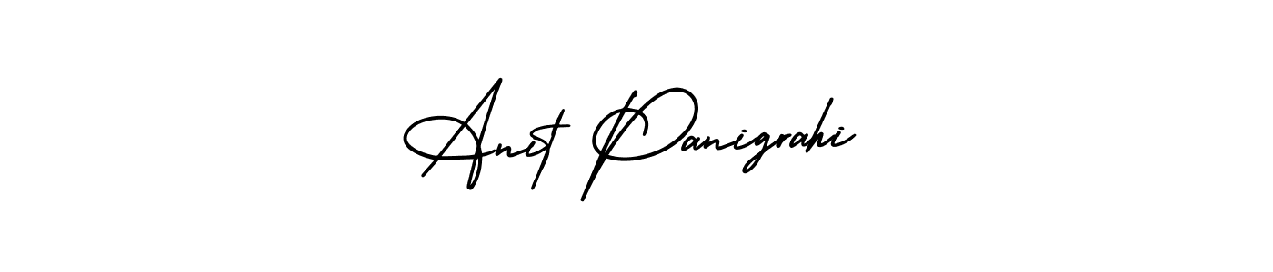 Similarly AmerikaSignatureDemo-Regular is the best handwritten signature design. Signature creator online .You can use it as an online autograph creator for name Anit Panigrahi. Anit Panigrahi signature style 3 images and pictures png