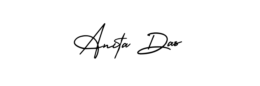 It looks lik you need a new signature style for name Anita Das. Design unique handwritten (AmerikaSignatureDemo-Regular) signature with our free signature maker in just a few clicks. Anita Das signature style 3 images and pictures png