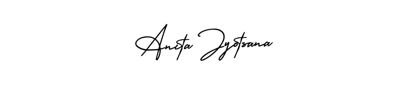 How to Draw Anita Jyotsana signature style? AmerikaSignatureDemo-Regular is a latest design signature styles for name Anita Jyotsana. Anita Jyotsana signature style 3 images and pictures png