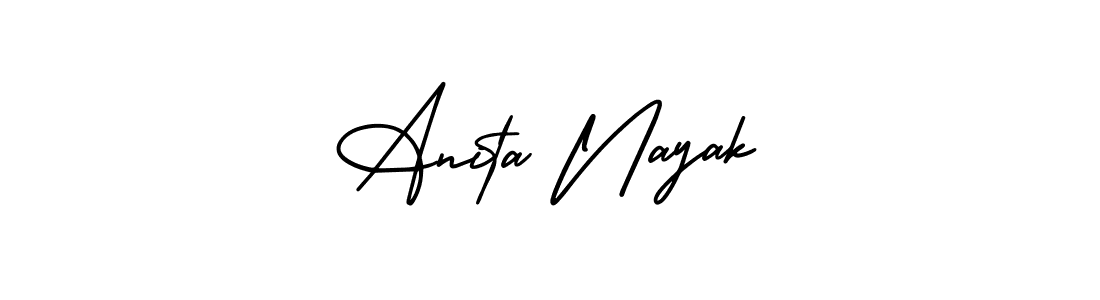 AmerikaSignatureDemo-Regular is a professional signature style that is perfect for those who want to add a touch of class to their signature. It is also a great choice for those who want to make their signature more unique. Get Anita Nayak name to fancy signature for free. Anita Nayak signature style 3 images and pictures png