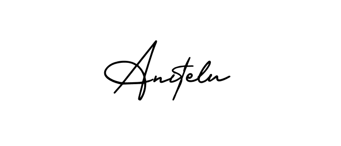 You can use this online signature creator to create a handwritten signature for the name Anitelu. This is the best online autograph maker. Anitelu signature style 3 images and pictures png