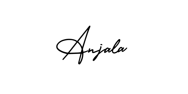 Check out images of Autograph of Anjala name. Actor Anjala Signature Style. AmerikaSignatureDemo-Regular is a professional sign style online. Anjala signature style 3 images and pictures png