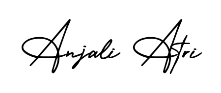 Make a short Anjali Atri signature style. Manage your documents anywhere anytime using AmerikaSignatureDemo-Regular. Create and add eSignatures, submit forms, share and send files easily. Anjali Atri signature style 3 images and pictures png