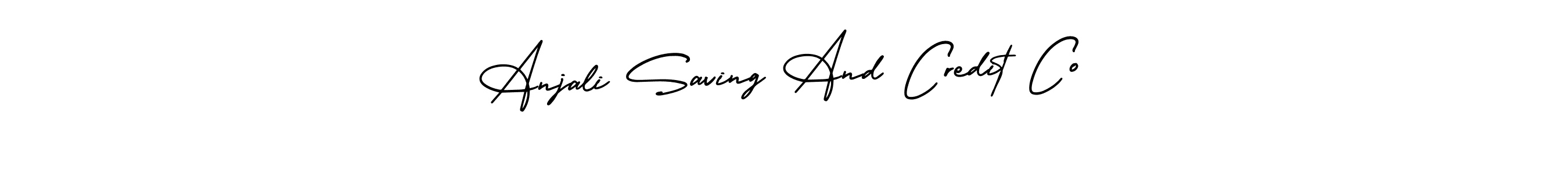 Similarly AmerikaSignatureDemo-Regular is the best handwritten signature design. Signature creator online .You can use it as an online autograph creator for name Anjali Saving And Credit Co. Anjali Saving And Credit Co signature style 3 images and pictures png