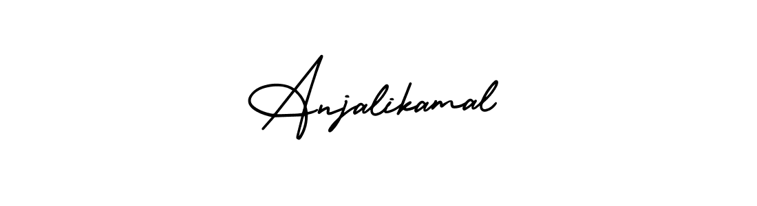 Also we have Anjalikamal name is the best signature style. Create professional handwritten signature collection using AmerikaSignatureDemo-Regular autograph style. Anjalikamal signature style 3 images and pictures png