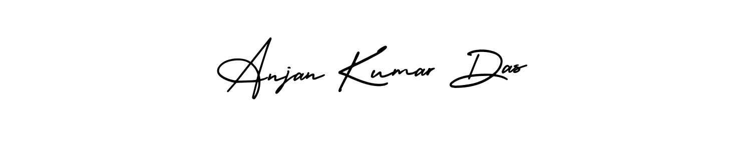 Anjan Kumar Das stylish signature style. Best Handwritten Sign (AmerikaSignatureDemo-Regular) for my name. Handwritten Signature Collection Ideas for my name Anjan Kumar Das. Anjan Kumar Das signature style 3 images and pictures png