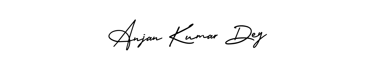 Make a short Anjan Kumar Dey signature style. Manage your documents anywhere anytime using AmerikaSignatureDemo-Regular. Create and add eSignatures, submit forms, share and send files easily. Anjan Kumar Dey signature style 3 images and pictures png